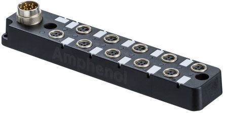 M Series M8 Distribution Box 6 Ports 3A [DB8-3A6M16-SPS7001]; 279-6840