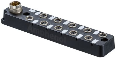 M Series M8 Distribution Box 8 Ports 3A [DB8-3A8M16-SPS7001]; 279-6851