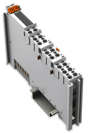 WAGO Distribution Block, 8 Way, 0.08 → 1.5mm², 10A, 24 V dc, Light Grey [750-1607]; 279-7395