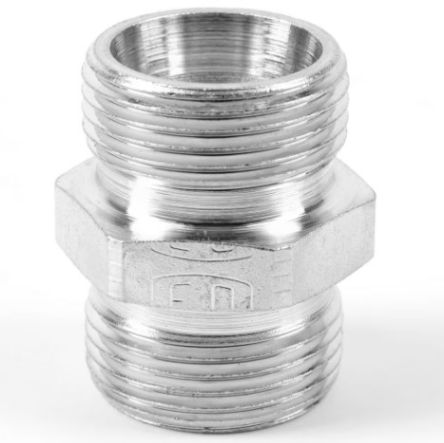 Parker Hydraulic DIN Fitting 24° Cone Male to 24° Cone Male, G20S71X [G20S71X]; 279-8677