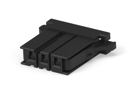 TE Connectivity, Dynamic 3000 Series Receptacle Connector Housing, 5.08?mm Pitch, 3 Way, 1 Row Horizontal [1-178128-3]; 279-8743