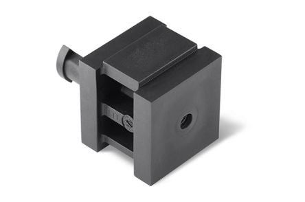 HellermannTyton Thermoplastic Elastomer Grommet support, 20 x 21 x 21mm, VarioPlate Cable Entry System [440-00006 VP-S_4-5_INS-SGL-TPE-BK]; 279-9073