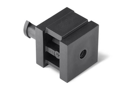 HellermannTyton Thermoplastic Elastomer Grommet support, 20 x 21 x 21mm, Cable Entry System [440-00007 VP-S_5-6_INS-SGL-TPE-BK]; 279-9074