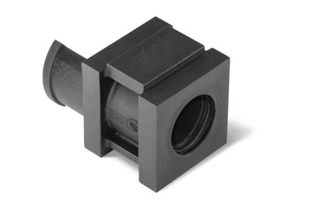 HellermannTyton Thermoplastic Elastomer Grommet support, 20 x 21 x 21mm, VarioPlate Cable Entry System [440-00015 VP-S_13-14_INS-SGL-TPE-BK]; 279-9084