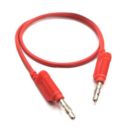 Mueller Electric Test Leads, 32A, 30V ac, Red, 2m Lead Length [22.170-2M-2]; 279-9545