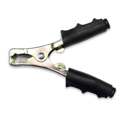 Mueller Electric Crocodile Clip Battery Clip Connection, Dichromate Plated Steel Contact, 60A, Black [BU-117-0]; 279-9570