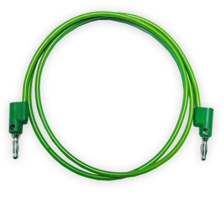 Mueller Electric Test Leads, 15A, 1kV, Green, 36in Lead Length [BU-PB36-5]; 279-9614
