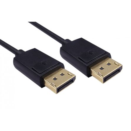 NewLink Male DisplayPort to Male DisplayPort, TPE  Cable, 1m [DP8K-SLIM01M]; 280-0476