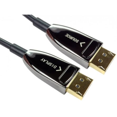 NewLink Male DisplayPort to Male DisplayPort  Cable, 20m [NLDP-AOC020]; 280-0509
