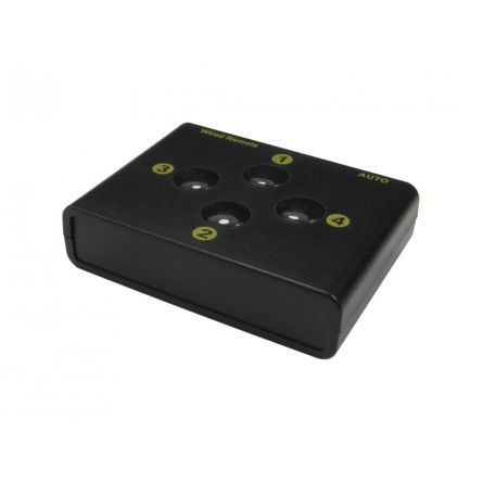 NewLink 4 Port Quad Monitor USB DisplayPort KVM Switch, 3.5 mm Stereo 4000 Maximum Resolution [NLKVMDP-44]; 280-0523