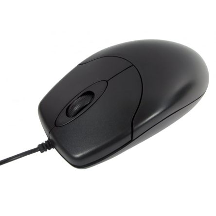NewLink NLMS-222A 3 Button Wired Optical Mouse Black [NLMS-222A]; 280-0532