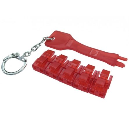NewLink, NLRJ45-PB RJ45 Port Blockers for use with RJ45 [NLRJ45-PB01]; 280-0540