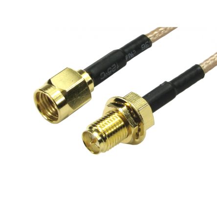 NewLink NLWL-CAB Series Male RP-SMA to Female RP-SMA, 2.5m, Terminated [NLWL-CAB02]; 280-0561