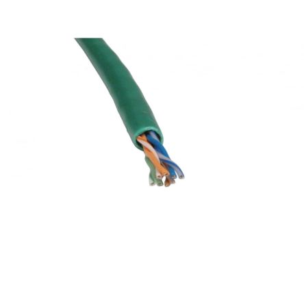 NewLink Twisted Pair Cable, Unscreened, 24 AWG, 305m, Cat5e Cable [TC-5305G]; 280-0585