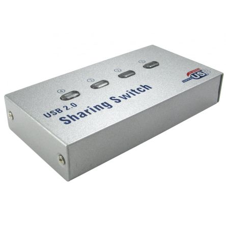 NewLink 4 Port USB 2.0 USB A  Hub, USB Powered, 100 x 52 x 14mm [USB-024]; 280-0597