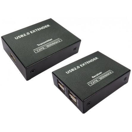 NewLink 4 Port USB 2.0 over CATx Extender, up to 150m Extension Distance [USB2-EXT4P]; 280-0600