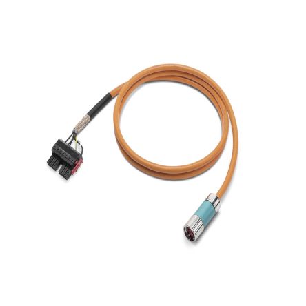 Siemens 6FX5002 Series Signal Cable for Use with SIMOTICS S-1FT2/S-1FT7/S-1FK2/S-1FK7/S-1FG1/M-1PH8 Motors, 50m Length, [6FX5002-5DN06-1FA0]; 280-4454
