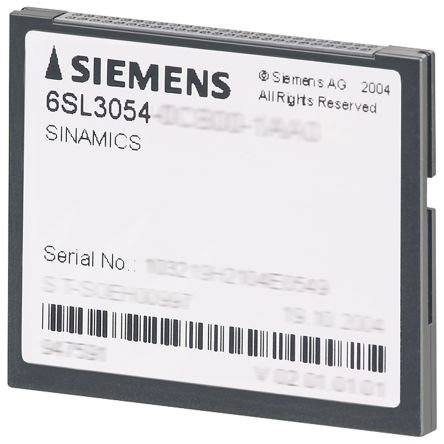 Siemens SINAMICS S120 CompactFlash Industrial Compact Flash Card [6SL3054-0FC01-1BA0]; 280-4456