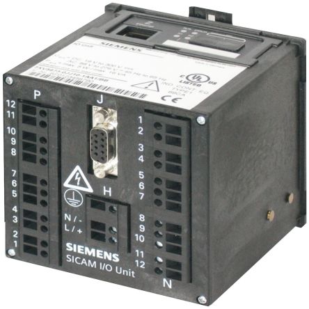 Siemens SICAM I/O Series I/O Unit for Use with Use for Binary Signal Transmission or as I/O Add-On of a Device, [7XV5673-0JJ00-2AA1]; 280-4469
