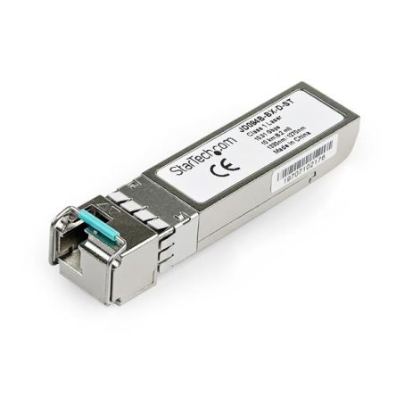 StarTech.com HPE Compatible LC Single Mode SFP Transceiver Module, Full Duplex, 10000Mbit/s [JD094B-BX-D-ST]; 280-4633