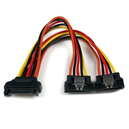 StarTech.com Male SATA Power to Female SATA Power  Cable, 6in [PYO2LSATA]; 280-4678