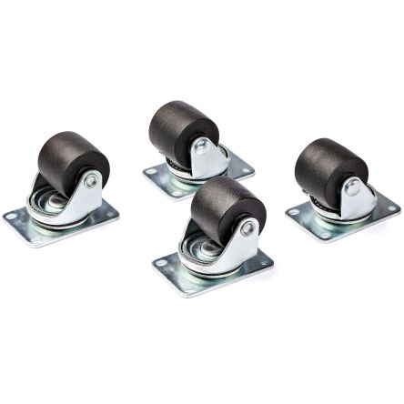 StarTech.com Swivel Castor Wheel, 250kg Capacity, 50mm Wheel [RKCASTER2]; 280-4695