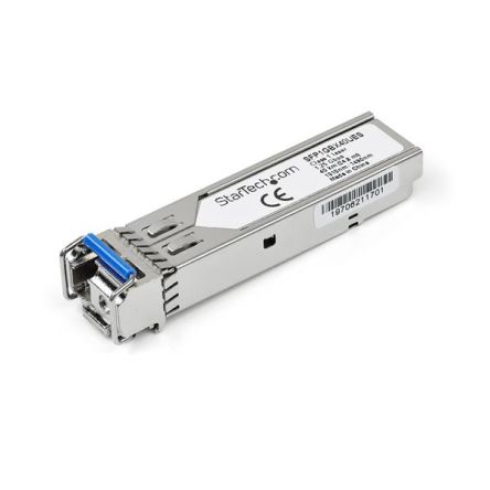 StarTech.com Dell EMC Compatible LC Single Mode SFP Transceiver Module, Full Duplex, 1000Mbit/s [SFP1GBX40UES]; 280-4759