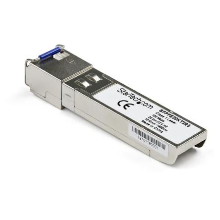 StarTech.com Juniper Compatible LC Single Mode SFP Transceiver Module, Full Duplex, 100Mbit/s [SFPFE20KT5R3]; 280-4768