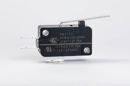 Zippy Lever Snap Action Micro Switch, Solder Terminal, 16.1A, SPDT [VA1-16L1-02D0-Z]; 280-5028