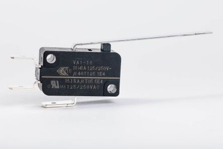 Zippy Lever Snap Action Micro Switch, Solder Terminal, 16.1A, SPDT [VA1-16L1-03E0-Z]; 280-5033
