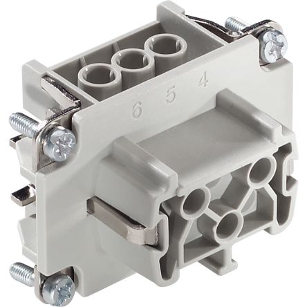 Lapp Kit, 6 Way, CSA: 10 A, IEC: 23 A, UL: 10 A, Female, EPIC KIT H, Base, 600 V [75009638]; 280-5130