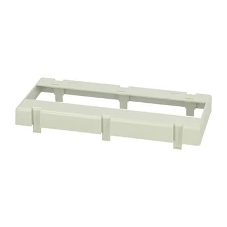 Fibox Front Plate for Use with Window 12 Modules [B12 10621-46]; 280-5463