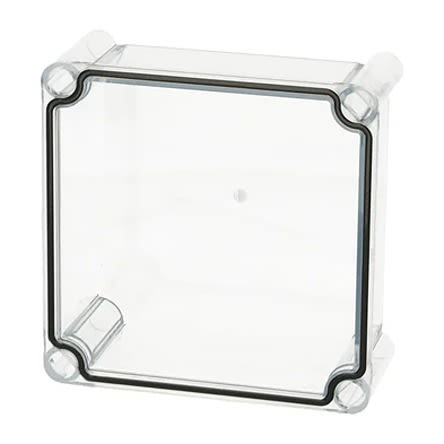 Fibox Polycarbonate Cover, 190 x 190 x 80mm [EKH 80-T cover]; 280-5467
