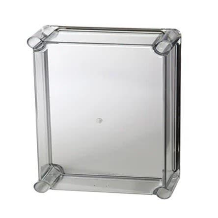 Fibox Polycarbonate Cover, 280 x 190 x 80mm [EKJ 80-T cover]; 280-5473