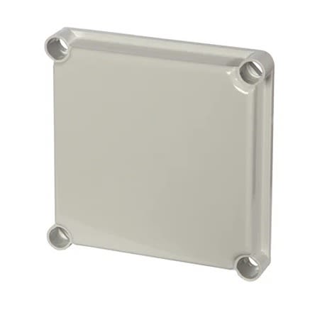 Fibox Polycarbonate Cover, 280 x 280 x 30mm [EKO 30-G cover]; 280-5481