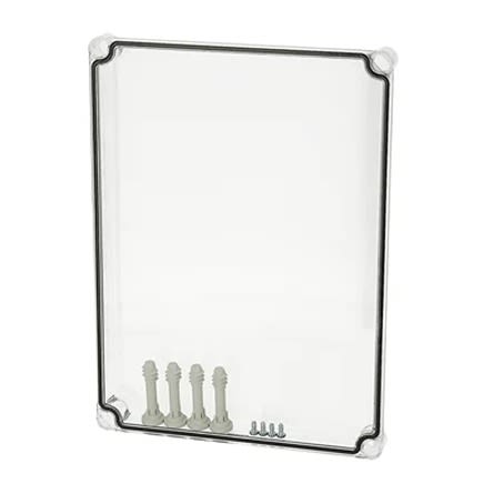 Fibox Polycarbonate Cover, 380 x 280 x 30mm [EKP 30-T cover]; 280-5487