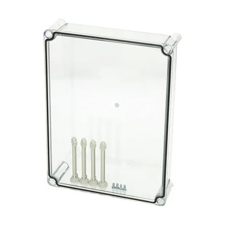 Fibox Polycarbonate Cover, 380x 280 x 80mm [EKP 80-T cover]; 280-5489