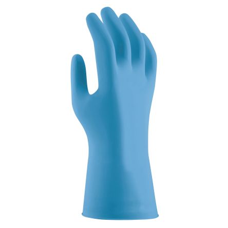 uvex u-fit strong N2000 Blue Powder-Free Nitrile Disposable Gloves, Size XXL, 1 per Pack [6096211]; 280-5522