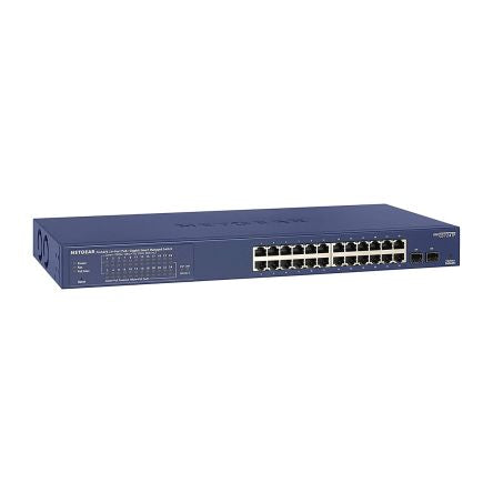 Netgear GS724TP, Smart 24 Port Smart Switch With PoE [GS724TP-300EUS]; 280-5561