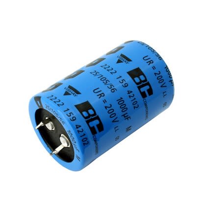 Vishay 470μF Aluminium Electrolytic Capacitor 450V dc, Snap-In - MAL225957471E3 [MAL225957471E3]; 280-6815