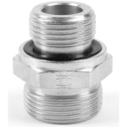 Parker Hydraulic Swivel 24° Cone Male to G 1/8 Male, GE12LR1/8EDOMDCF [GE12LR1/8EDOMDCF]; 280-7402