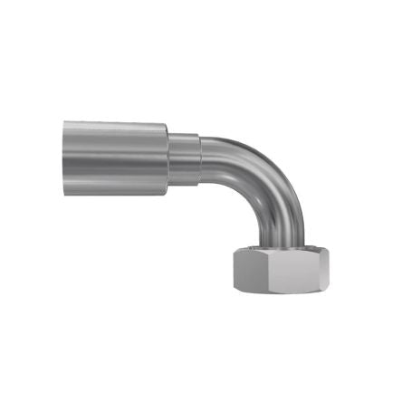Parker Crimped Hose Fitting 1/4 in to M16, 1CF46-10-4 [1CF46-10-4]; 280-7781