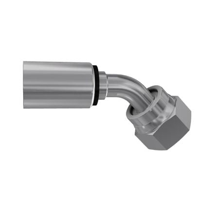 Parker Crimped Hose Fitting 1/4 in to ORFS, 1J748-4-4 [1J748-4-4]; 280-7894