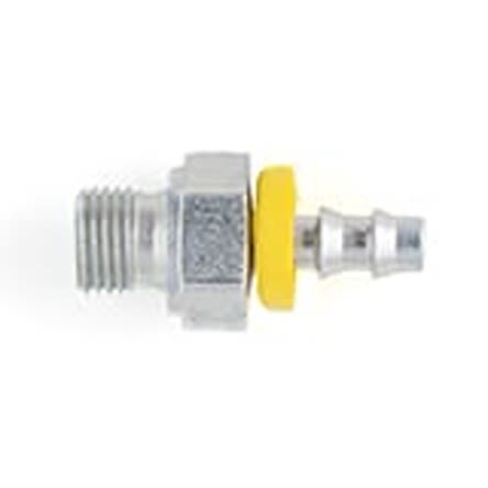 Parker Hydraulic Straight Compression Tube Fitting 3/8 in Hose to 1/4 in, 3D982-4-6 [3D982-4-6]; 280-7943