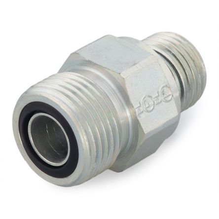 Parker Hydraulic Straight Compression Tube Fitting 3/8 in, 8 mm, 10 mm Male to M14, 6M14F82EDMLOS [6M14F82EDMLOS]; 280-7954