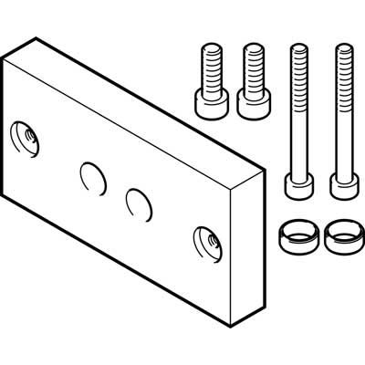 Festo Adapter DHAA-D-G6-6-Q11-8 [DHAA-D-G6-6-Q11-8]; 280-8256