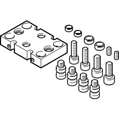 Festo Adapter DHAA-G-E8-45-B11-25, For Use With Handling Unit [DHAA-G-E8-45-B11-25]; 280-8285
