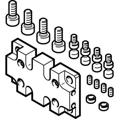 Festo Adapter DHAA-G-G3-10-B11-16, For Use With Pneumatic Cylinder & Actuator [DHAA-G-G3-10-B11-16]; 280-8286