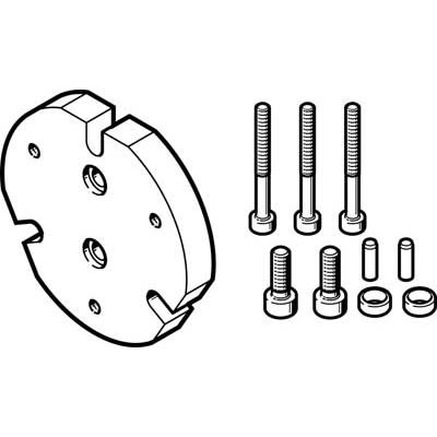 Festo Adapter DHAA-G-G3-16-B13-35, For Use With Grippers [DHAA-G-G3-16-B13-35]; 280-8289