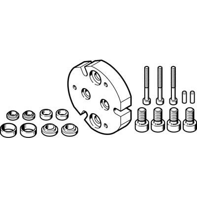 Festo Adapter DHAA-G-G3-20-B13-35, For Use With Grippers [DHAA-G-G3-20-B13-35]; 280-8292